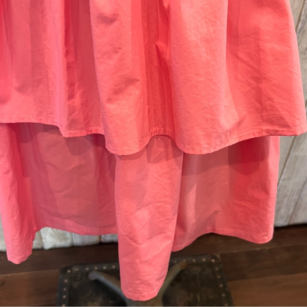 Pink Ruffled Tiered Dress - Picture 3 of 7